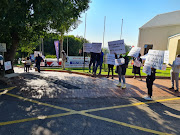 A group of parents protested against the lack of transformation at the upmarket private school in Centurion. File image 