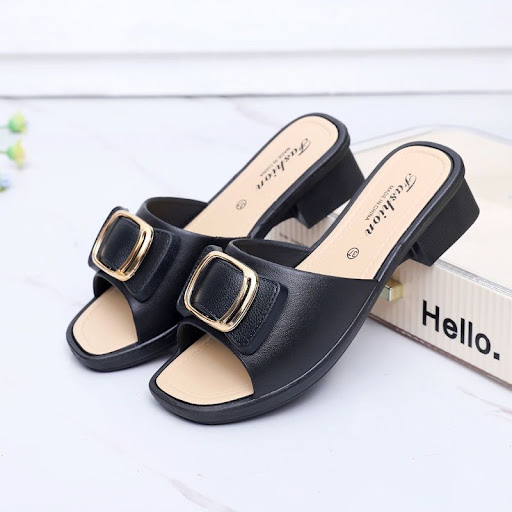 Title 4, Womens High Heel Slippers 2024 Summer Korean S...
