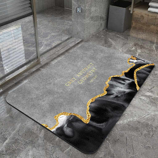 Title 7, Diatom Mud Floor Mat for Bathroom Quick drying ...