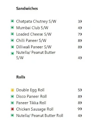 Hungry Travellers Cafe menu 2