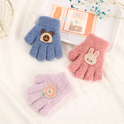 Title 10, Childrens Gloves Autumn And Winter New Warm Co...