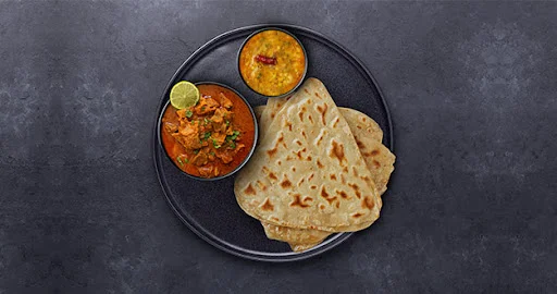 Mutton Curry - Paratha Thali