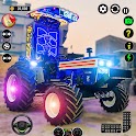 Icon Indian Tractor Farming Game 3D