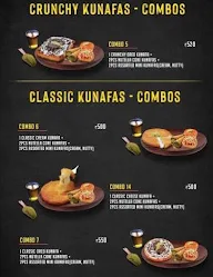 Kunafa World menu 4