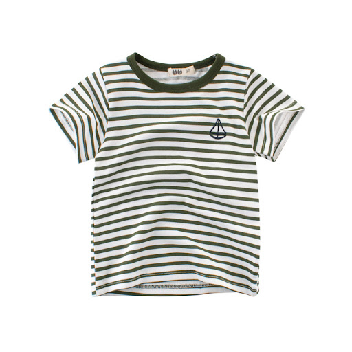 Title 1, Boys Cotton Kids Striped T-Shirt. Comfortable ...