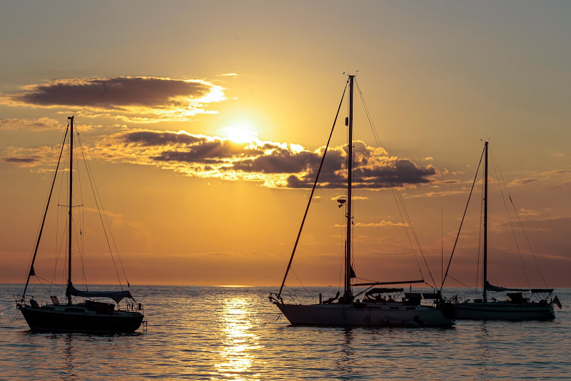 Il mare calmo della sera di pierce