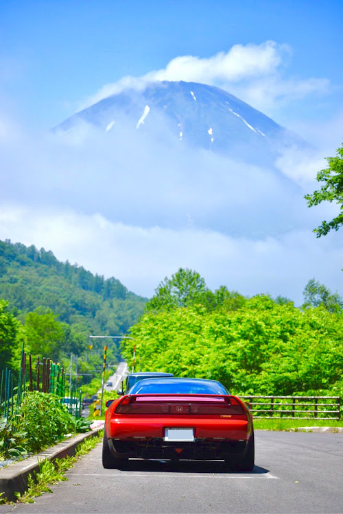 NSXのドライブ・支笏湖湖畔・羊蹄山・ワイドトレッドスペーサー・トルクレンチに関するカスタム事例の投稿画像2枚目