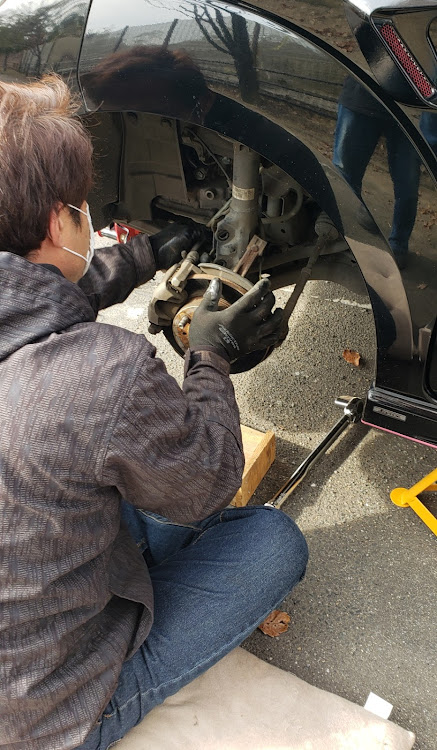 Nボックスカスタムの車高調交換・ハンドルカバー交換・フォロワーさまに感謝ですに関するカスタム事例の投稿画像4枚目