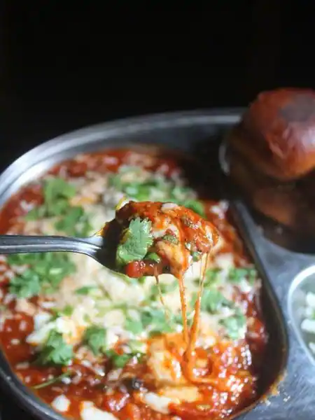 Tarkari Cheese Pav Bhaji