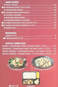 Wok N Sticks menu 1