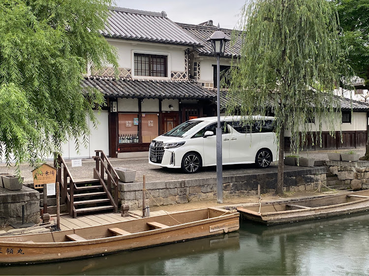 アルファードの早朝活動・倉敷美観地区・素敵な場所・時間限定・水辺でに関するカスタム事例の投稿画像7枚目