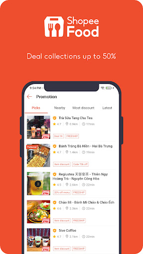 Screenshot ShopeeFood - Food Delivery