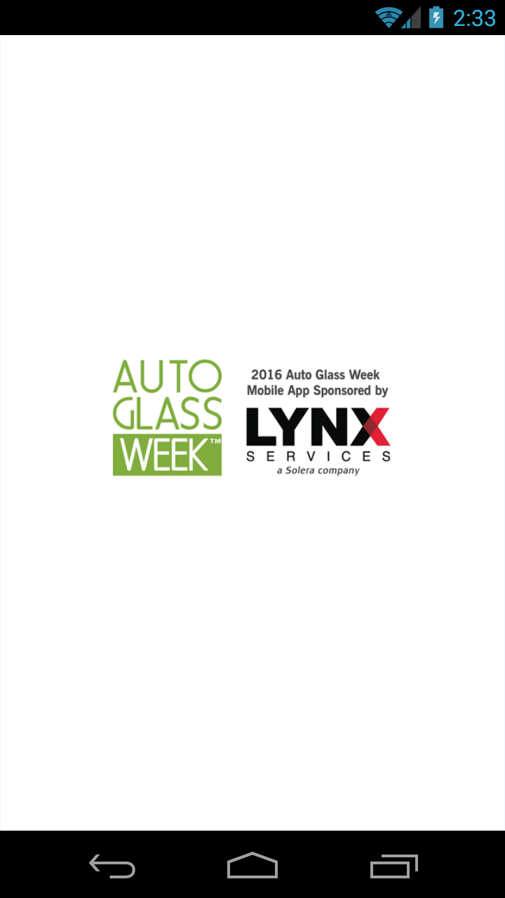 Auto Glass Week Screen 1