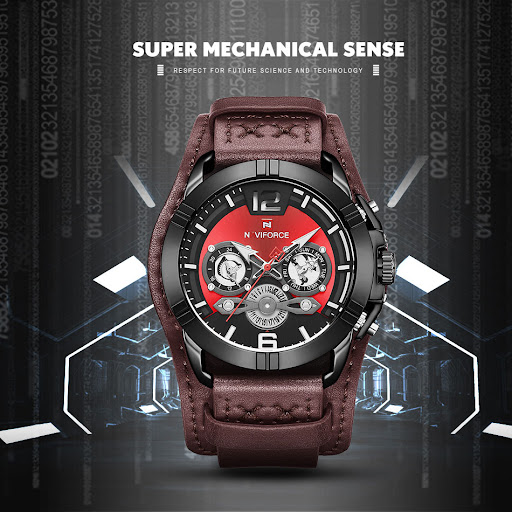 Title 16, Waterproof sports quartz watch for active lifes...
