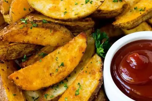 Veg. Crispy Potato Wedges [Large]