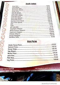 RS Sweets & Restaurant menu 2