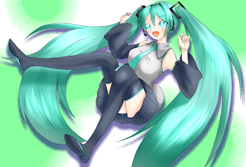 初音ミク描いたよ