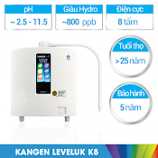 [Hàng Chính Hãng] Máy Lọc Nước Ion Kiềm Kangen Enagic Leveluk K8 Nhật Bản