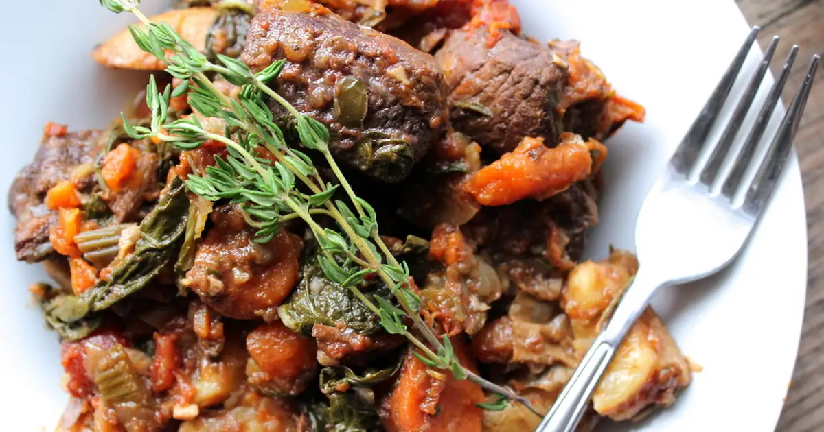 Instant Pot Beef and Barley Soup (Pressure Cooker) - DadCooksDinner