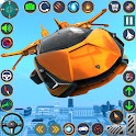 Icon Flying Taxi Robot Transform 3D