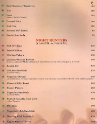 Round The Clock - Hotel Mountview menu 2