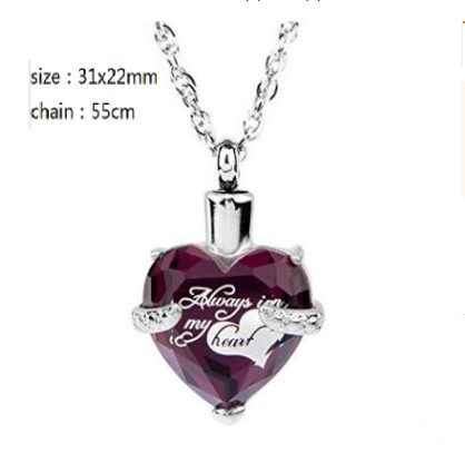 Title 1, Heart-shaped February stone birth stone casket ...