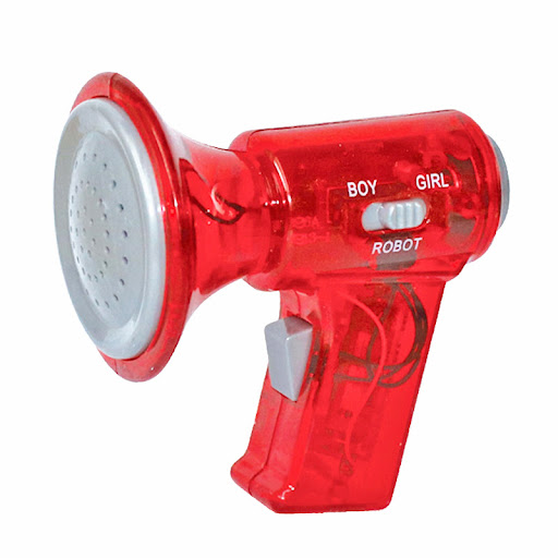 Title 4, Creative Voice Changer Mini Funny Horn Toy Chan...