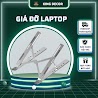 Giá Đỡ Laptop, Giá Dỡ Macbook Bằng Nhôm Cao Cấp King Decor Dễ Gấp Gon