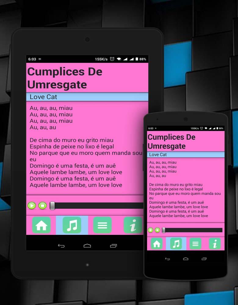 Cúmplices de um Resgate Music Screen 1