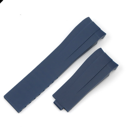 Title 1, Silicone Watch Strap for Rolex Black and Green ...