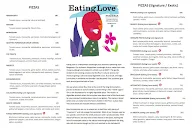 Eating Love menu 1