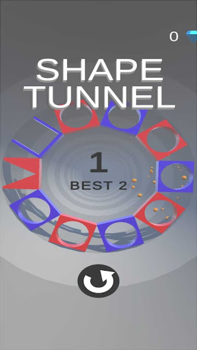 Screenshot tunnel run: match shift shape