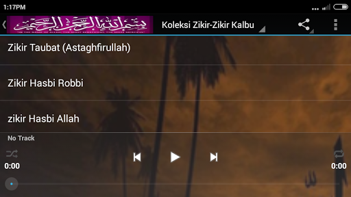 Koleksi Zikir-Zikir KalbuMP3
