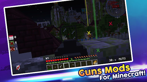 Screenshot Guns & Weapons Minecraft Mod