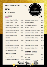 The Kebab Story menu 1