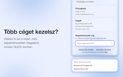 QUiCK: Böngésző bővítmény screenshot 5
