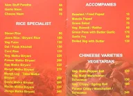 Utsav menu 2