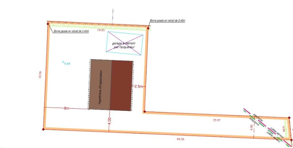 Vente terrain à batir  457 m² à Galluis (78490), 164 800 €