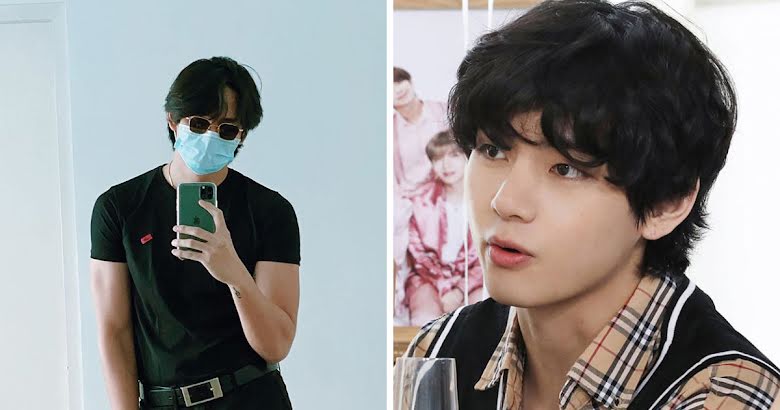 BTS's V (Kim Taehyung) turns heads at the airport with his