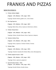 Frankie And Pizza menu 2