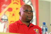 National Union of Mineworkers president Piet Matosa. The union is holding its national congress in Boksburg. /PETER MOGAKI