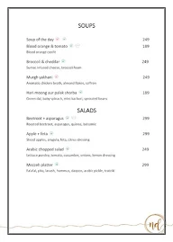 Nazm & Dhuaan- Hotel WOW menu 4