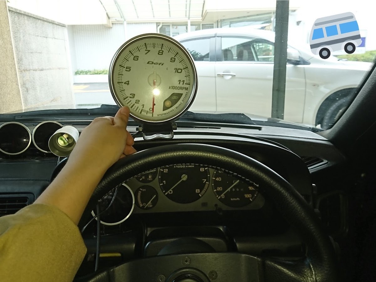 Rx 7 Fc3cのfc3s センサー取り付け 追加メーター タコメーター Defiに関するカスタム メンテナンスの投稿画像 車 のカスタム情報はcartune