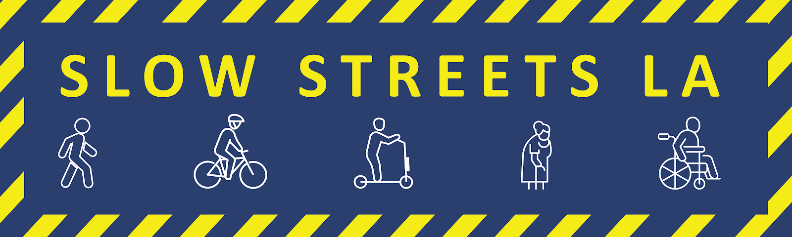 Slow Streets LA logo