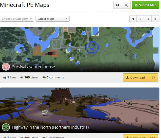 Maps for Minecraft Pe