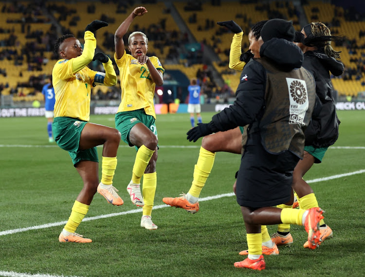 According to the author, we can only hope the performance of the women's football team will inspire their male counterparts to improve their playing standards.