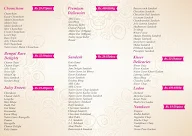 Mishti Affair menu 2