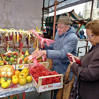 Al mercato di Zagabria di 