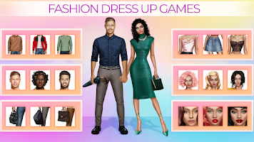 Celebrity Fashion Dress Up Screenshot