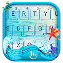 Baixar Seaside Wave Keyboard Theme Instalar Mais recente APK Downloader